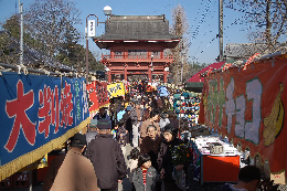 山川不動尊縁日