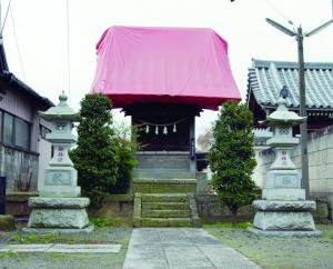 宮造りの素晴らしい雷さん