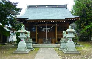 鹿窪の香取神社といこいの家