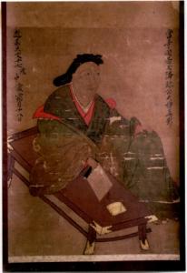 紙本著色結城政朝夫人肖像画