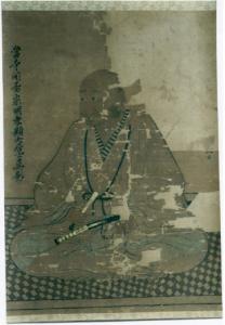 紙本著色武者肖像画