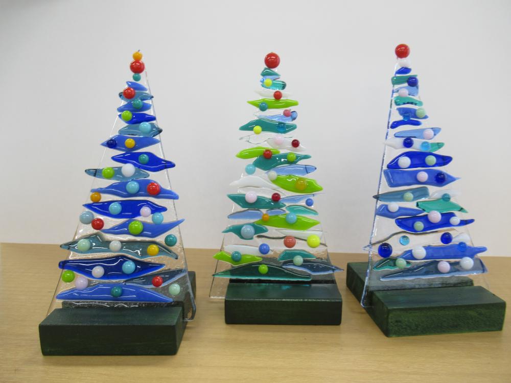 r4クリスマスガラスフュージング講座
