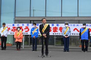 市長の1日_20230513_春の交通安全運動