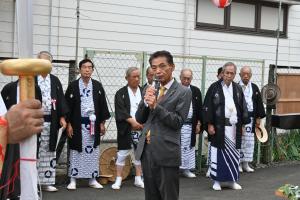 市長の1日_20230723_結城夏祭り御仮殿発御祭