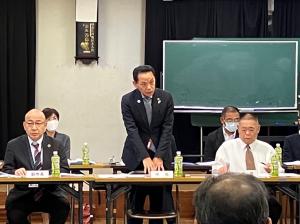 市長の1日_20231016_江川地区市政懇談会