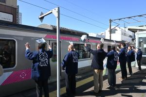 市長の1日_20240309_梅酒トレイン