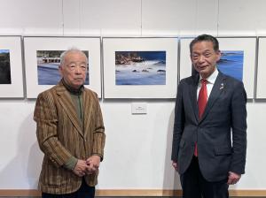 市長の1日_20240311_結城蔵美館展示作家須藤操様との顔合わせ