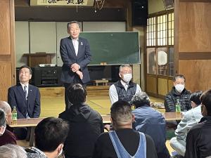 市長の1日_20240324_大木北自治会総会