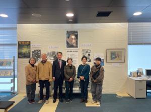 市長の1日_20250308_名誉市民　故多田富雄様遺品寄附