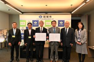 市長の1日_20250313_結城市空家等の適正管理に関する協定締結式