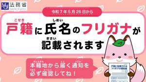 戸籍フリガナ