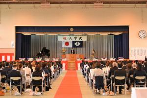 市長の1日_20250407_結城南中学校入学式