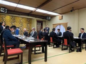 市長の1日_20250509_江川地区自治協力員会新旧役員歓送迎会