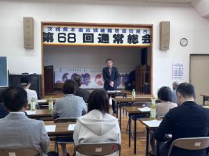 市長の1日_20250509_本場結城紬織物協同組合総会