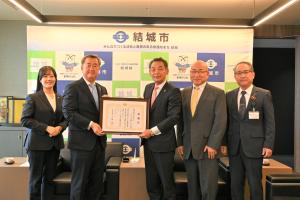 市長の1日_20250507_企業版ふるさと納税受贈式