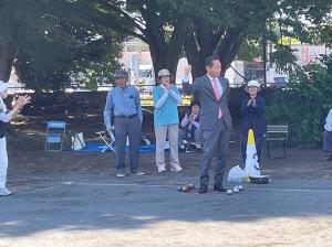 市長の1日_20250605_市老人クラブ連合会 ゲートボール大会･ペタンク大会