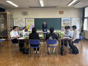 市長の1日_20250606_コミュニティスクール訪問（山川小学校）