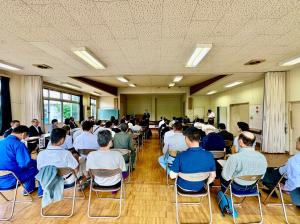 市長の1日_20250615_上山川3団体合同総会