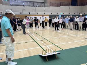 市長の1日_20250619_老人クラブ連合会輪投げ大会