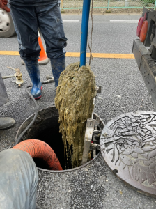 異物詰まり1