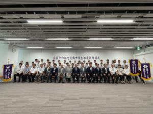 市長の1日_20250724_広島平和記念式典中学生派遣事業結団式
