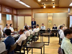 市長の1日_20250807_結城夏祭り直会･反省慰労会