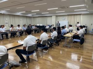 市長の1日_20250808_消防関係4団体合同連絡会