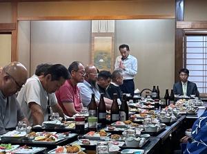 市長の1日_20250809_一神会慰労会