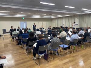 市長の1日_20250809_結城南中学校区新設校説明会（結城地区）