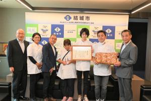 市長の1日_20250908_ばくtoPan金賞受賞報告