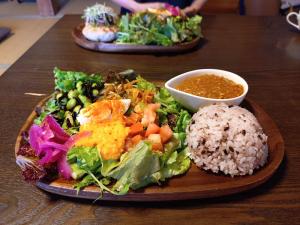 真盛堂(定食キーマカレー)