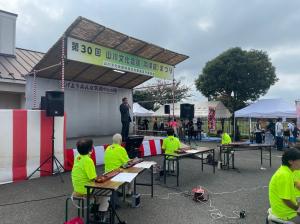 市長の1日_20251005_山川文化会館(隣保館)まつり