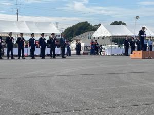 市長の1日_20251005_消防ポンプ操法競技大会県西地区大会