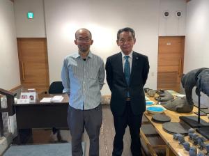 市長の1日_20251006_結城蔵美館展示作家紹介（松本良太様）