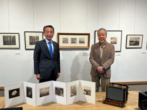 市長の1日_20260107_結城蔵美館展示作家との顔合せ（高井貞治様）