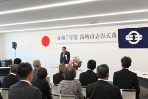 市長の1日_20260313_結城市表彰式典