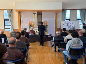 市長の1日_20260315_下り松若衆報恩講並びに戦没者慰霊祭