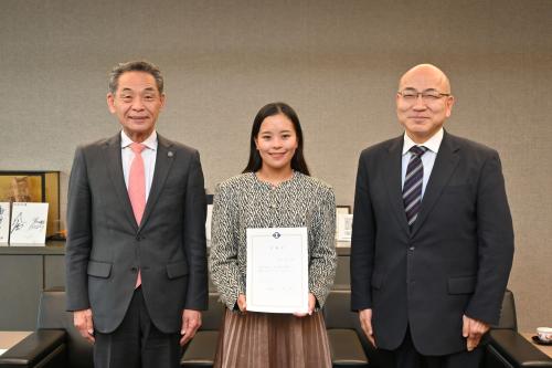 松田隊員委嘱式