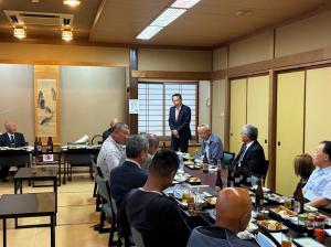 市長の1日_20260516_消防第二分団後援会総会・懇親会