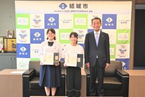 市長の1日_20260707_入賞・受賞報告会(読書市長賞授与)