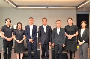 市長の1日_20260717_結城奄美大島信用金庫表敬訪問