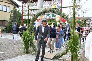 市長の1日_20260731_結城夏祭り夏越祭り