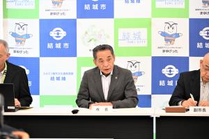 市長の1日_20260825_定例記者会見