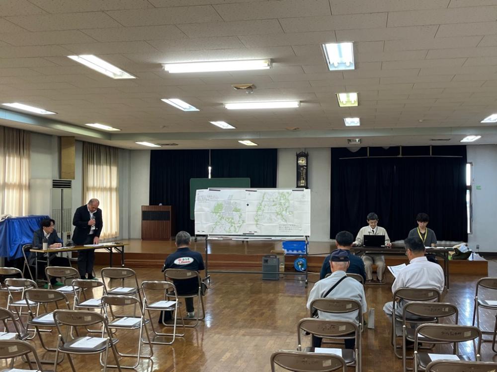 区域指定説明会(江川地区多目的集会施設)